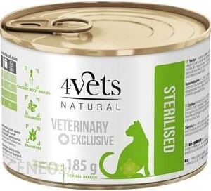 4Vets Natural Sterylised New Cat 6X185G