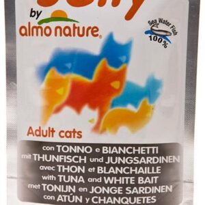 ALMO NATURE Cat In Jelly Tuńczyk i młode sardynki 24x55g