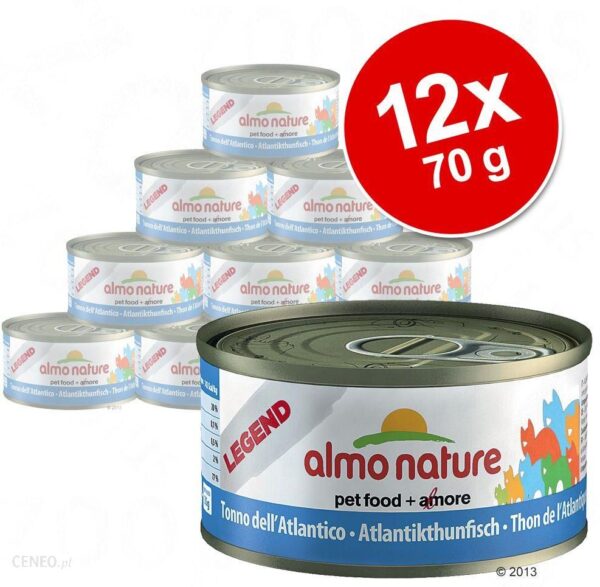 Almo Nature Legend ryba Tuńczyk i krewetki 12x70g