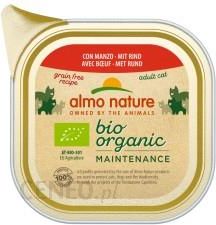 Almo Nature Szalka Bio Organic Maintenance Z Wołowiną 85G