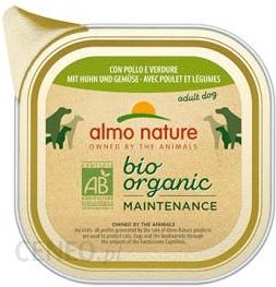 Almo Nature Szalka Bio Organic Z Kurczakiem I Warzywami 300G