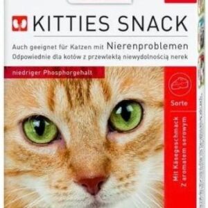 Beaphar Kitties Snack Dla Kotów Z Wrażliwymi Nerkami 75Tabl