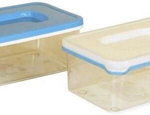 Bigbuy Home Prostokątne Pudełko Na Lunch Z Pokrywką Plastikowy 0