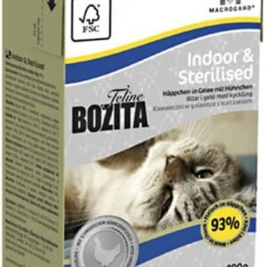 BOZITA Feline Indoor & Sterilised 6x190g