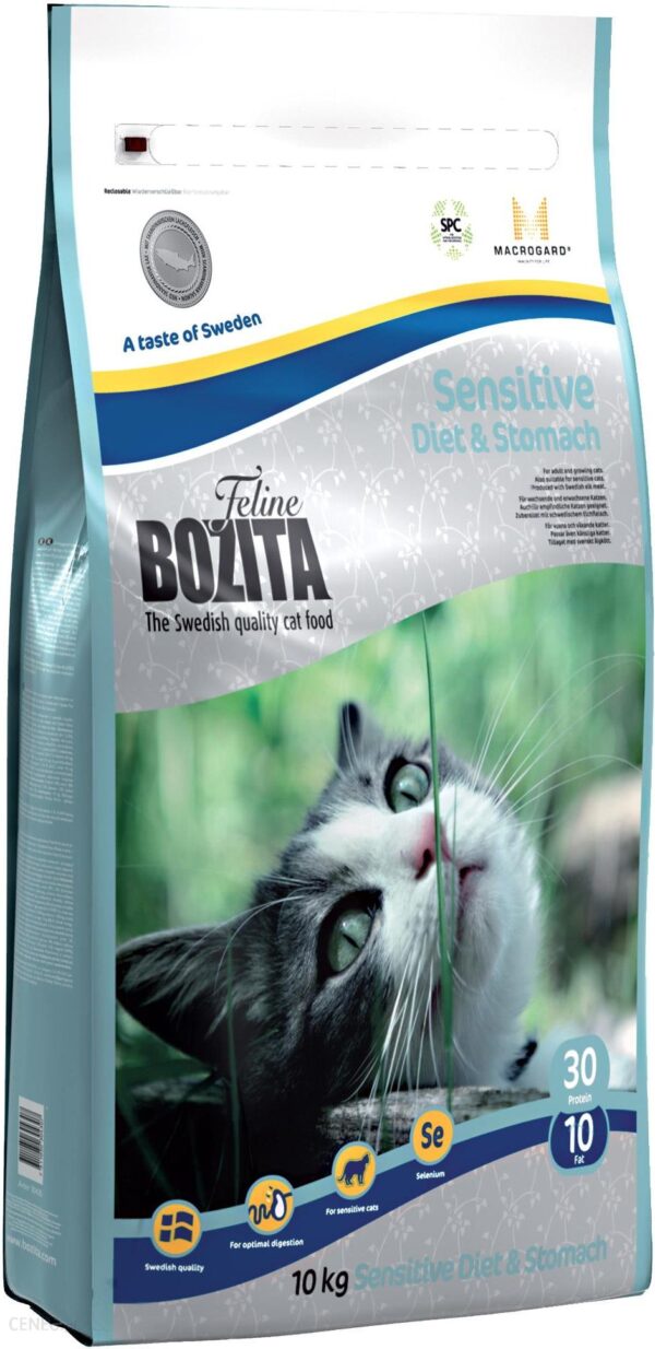 Bozita Feline Sensitive Diet & Stomach 10Kg