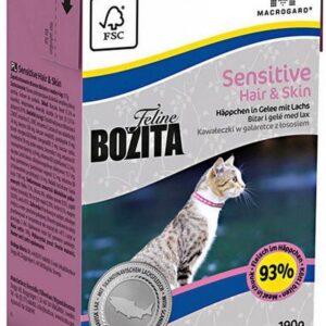 Bozita Feline Sensitive Hair&Skin 190G
