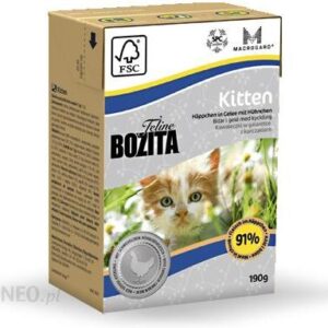 Bozita Feline W Galaretce Kitten 4x190G