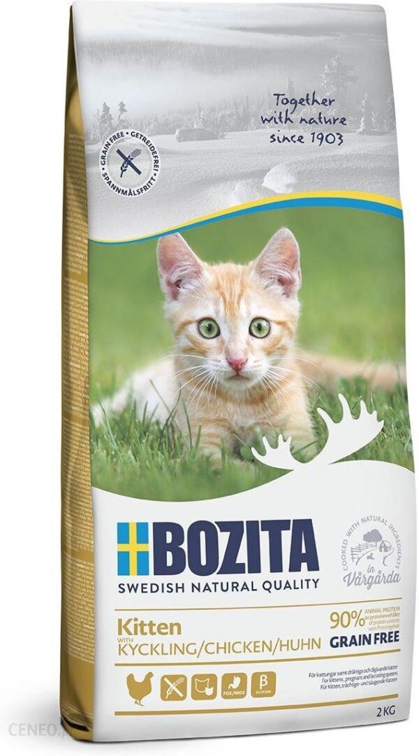 BOZITA Kitten Grain free Kurczak 2kg