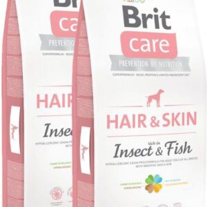 Brit Care Adult Hair&Skin Insect&Fish 2X12Kg