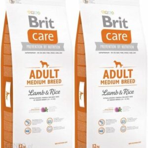 Brit Care Adult Medium Breed Lamb&Rice 2X12Kg