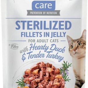 Brit Care Cat Fillets In Jelly Sterilized Duck And Turkey 85G