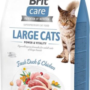 Brit Care Cat Grain Free Large Cats Power&Vitality 400G