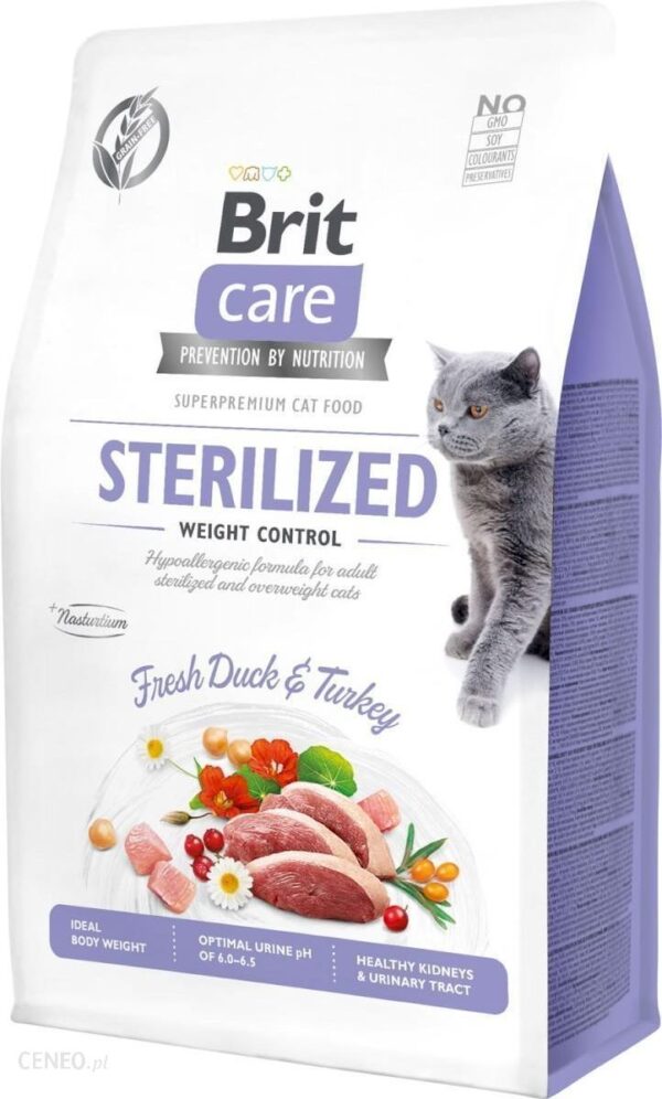 Brit Care Cat Grain Free Sterilized Weight Control 400G