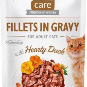 Brit Care Cat Pouches Fillets In Gravy With Hearty Duck 12X85G