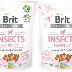 Brit Care Dog Crunchy Cracker Puppy Insect 2x200G