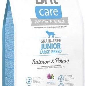 Brit Care Grain Free Junior Large Breed Salmon&Potato 3Kg