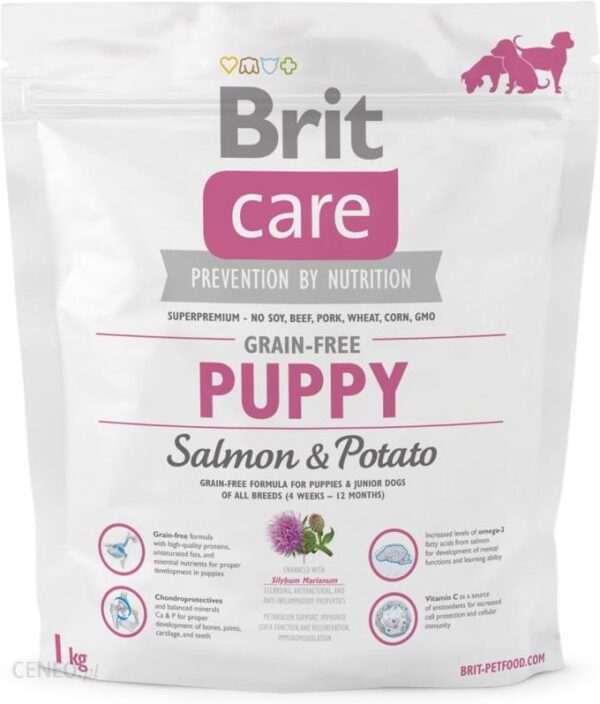 Brit Care Grain Free Puppy Salmon&Potato 1Kg