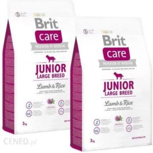 Brit Care Junior Large Breed Lamb&Rice Jagnięcina Ryż 2X3Kg