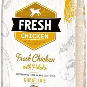 Brit Fresh Chicken With Potato Adult Great Life 2X12Kg