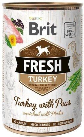 Brit Fresh Turkey With Peas 400G