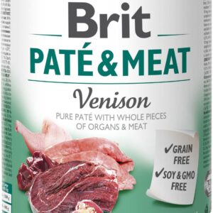 Brit Pate&Meat Venison 24X800G