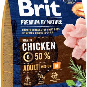 Brit Premium By Nature Adult Medium 3Kg