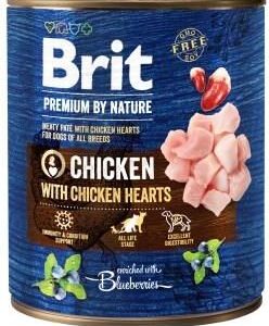 Brit Premium By Nature Chicken With Hearts 800G