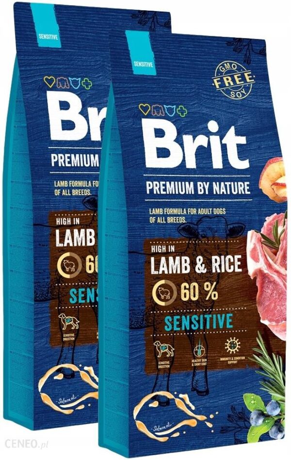 Brit Premium By Nature Sensitive Lamb 2X15Kg