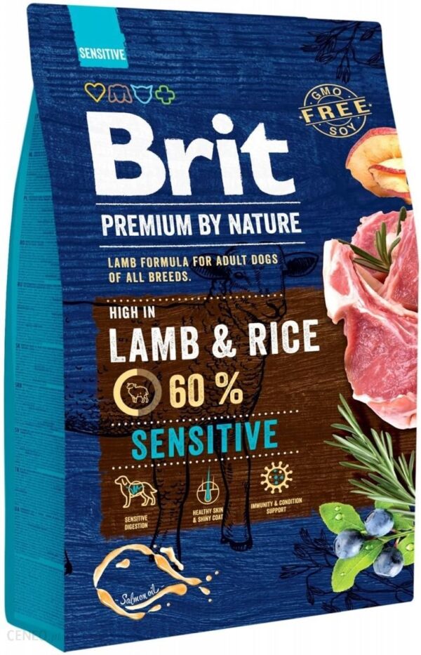 Brit Premium By Nature Sensitive Lamb 2X3Kg