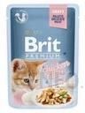 Brit Premium Cat Kitten Chicken Fillets Gravy 12X85G