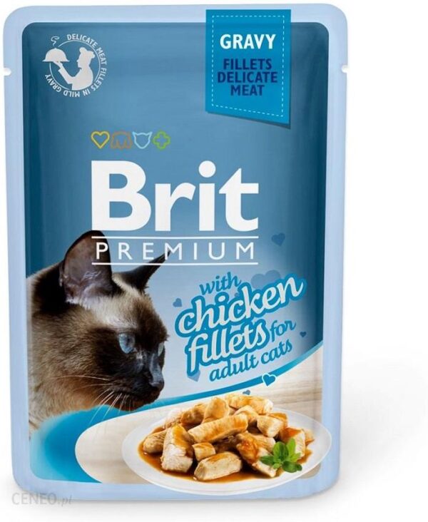 Brit Premium Cat With Chicken Gravy 6x85G