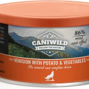 Caniwild Venision With Potato And Vegetables Puszka Z Zamykanym Wieczkiem 410G