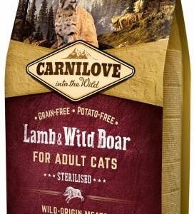 Carnilove Cat Lamb & Wild Boar Sterilised 2x6kg
