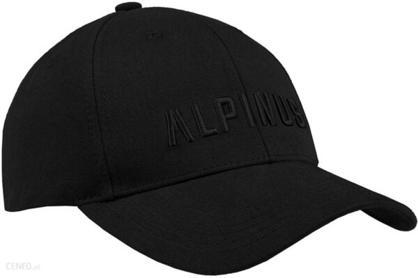 Czapka z daszkiem Alpinus Rwenzori - All Black (C2978)