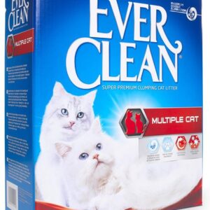 Ever Clean Multiple Cat Żwirek Zbrylający Się Dla Kocich Rodzin 2 X 10 L