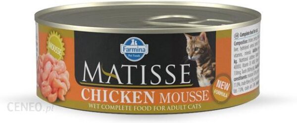 Farmina Matisse Cat Mousse Z Kurczakiem 12x85G