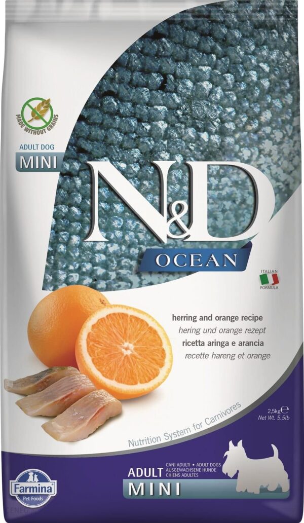 Farmina Pet Foods N&D Ocean Śledź I Pomarańcza 2