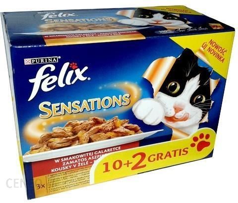Felix Sensations Mięsna różnorodność 12x100g