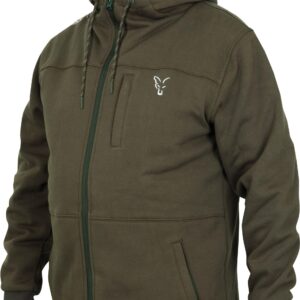 Fox Collection Sherpa Hoody Green Silver Xl (Ccl106) (Ccl106)