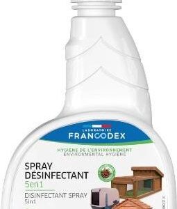 Francodex Spray Dezynfekujący Do Kuwet Klatek I Powierzchni Dla Zwierząt 750Ml