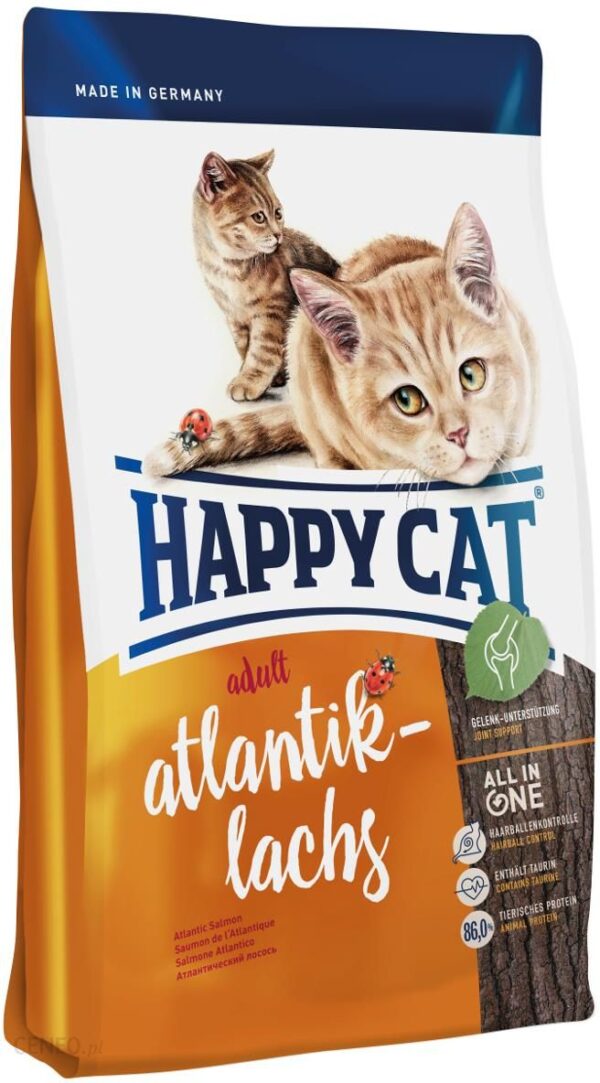 Happy Cat Adult z łososiem atlantyckim 10kg