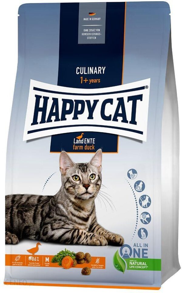 Happy Cat Culinary Adult Kaczka 2X1