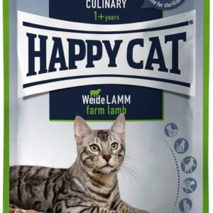 Happy Cat Culinary Weide Lamm Saszetka Jagnięcina 24X85G