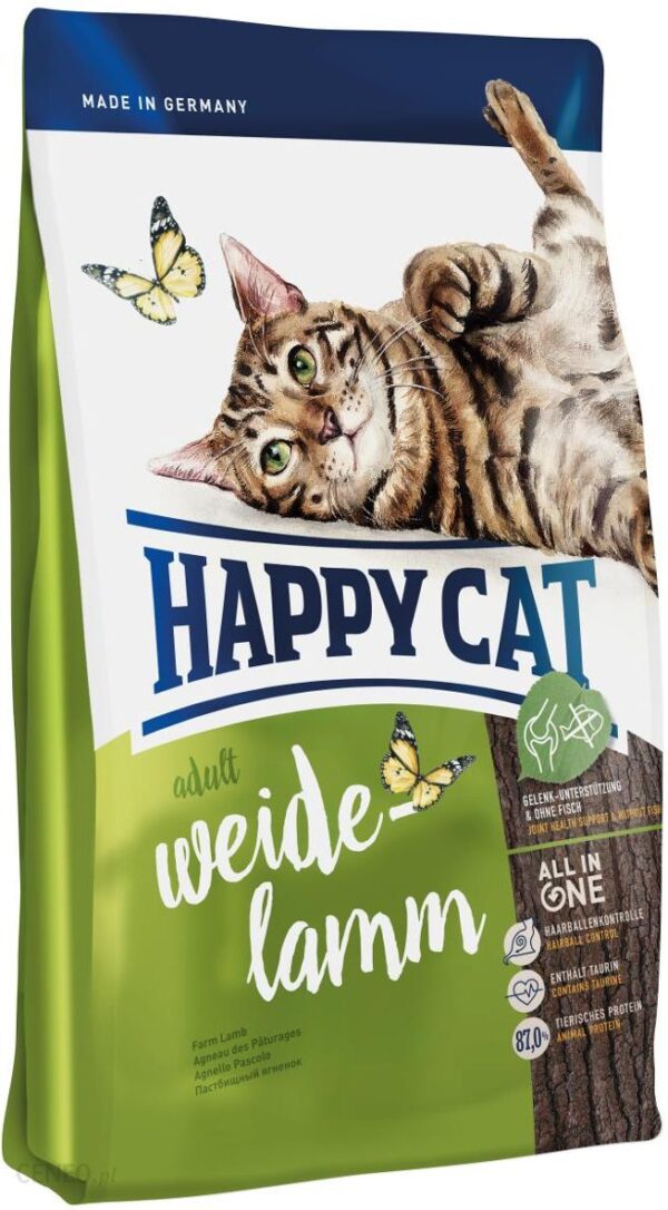 Happy Cat Indoor Adult Jagnięcina 10kg