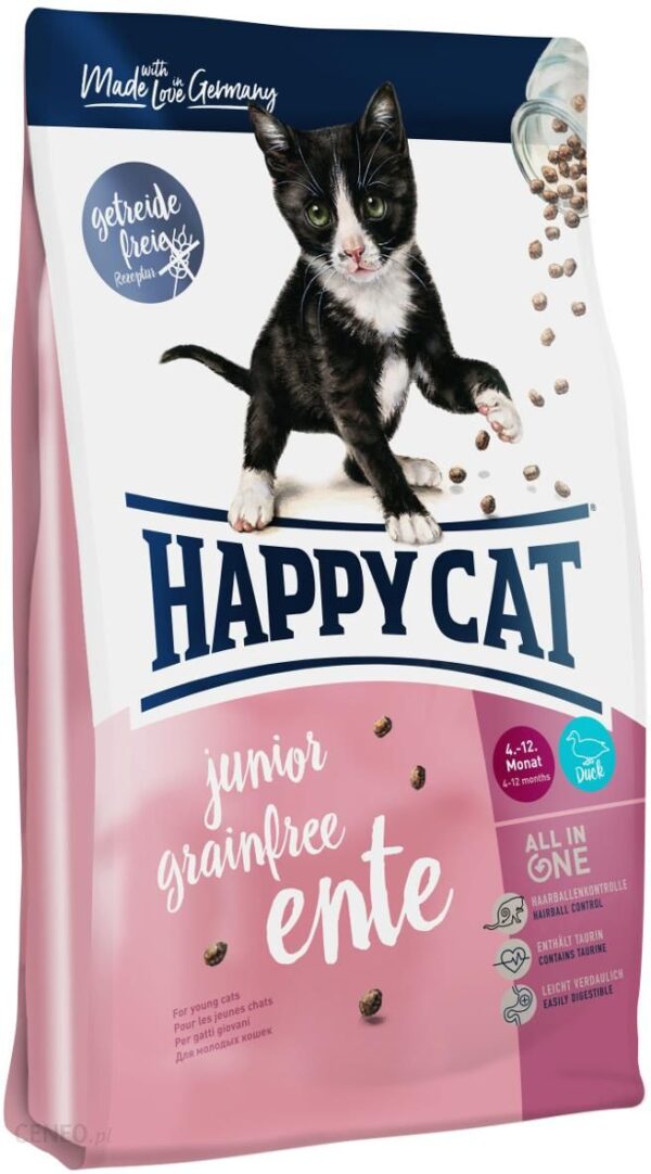 Happy Cat Junior Grainfree Kaczka 1