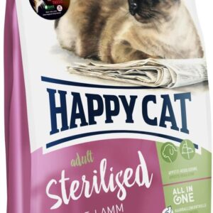 Happy Cat Sterilised Jagnięcina 1