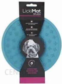 Innovative Pet Products Lickimat Splash Miska Krzyżyk Miękka Niebieska