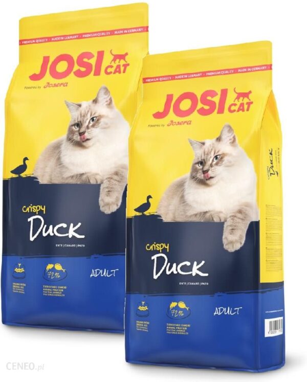 JosiCat Crispy Duck 2x18kg