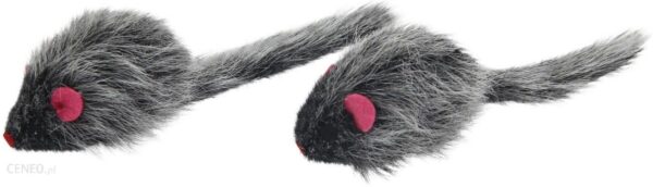 KERBL Zabawka mysz z filcu z długim włosiem [81654]