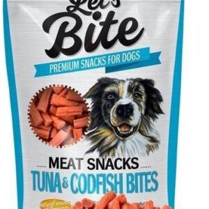 Let'S Bite Meat Snacks Tuna&Codfish Bites 80G